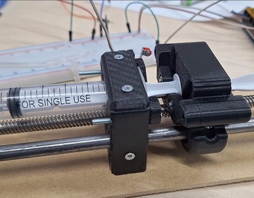 Микрофлюидный прецизионный насос